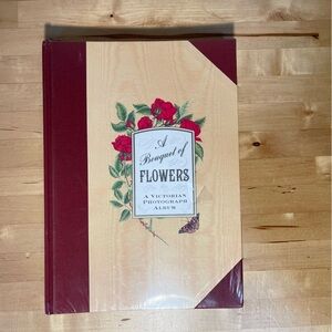 The Victorian Photograph Album - A BOUQUET OF FLOWERS -Vintage Hardback